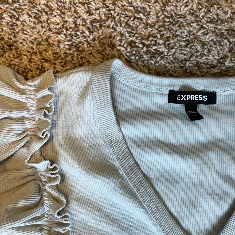 Express Ruffled Onesie - Picture 3 of 3